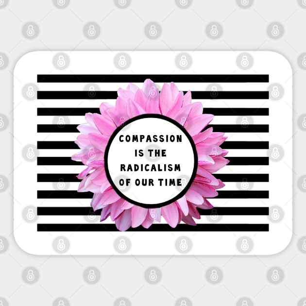 Compassion Sticker by Madblossom